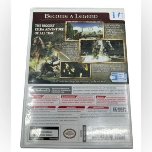 Original Wii Zelda video game - Picture 3 of 3